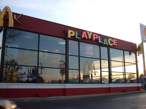McDonalds playplace