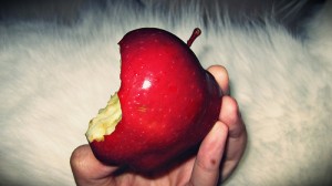 An apple that signifies death