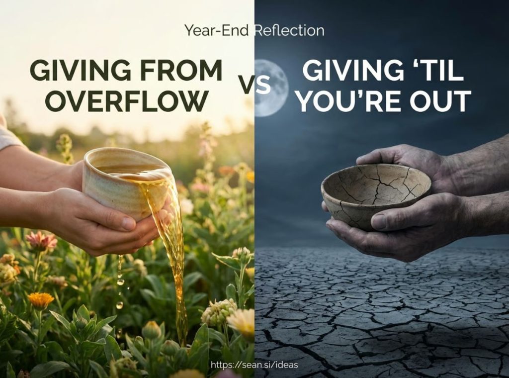 Giving from overflow